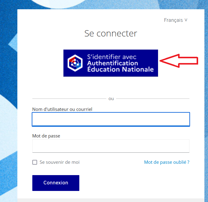 Se connecter à apps.education.fr