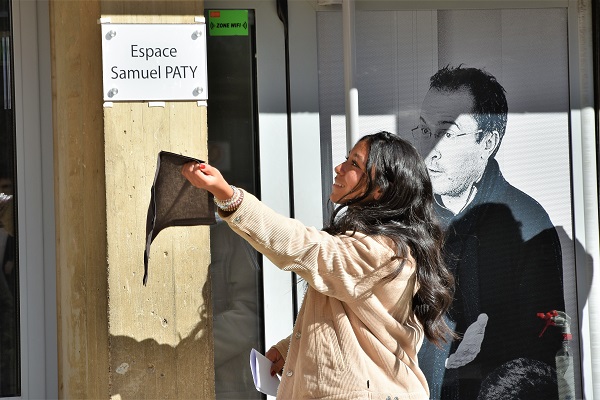 Plaque S;Paty - Lycée Louise Michel