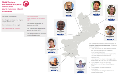 Les correspondants départementaux du numérique (CDN)