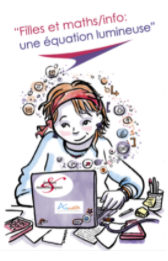Une fille travaillant sur un ordinateur