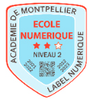 Logo type écusson : Label niveau 2