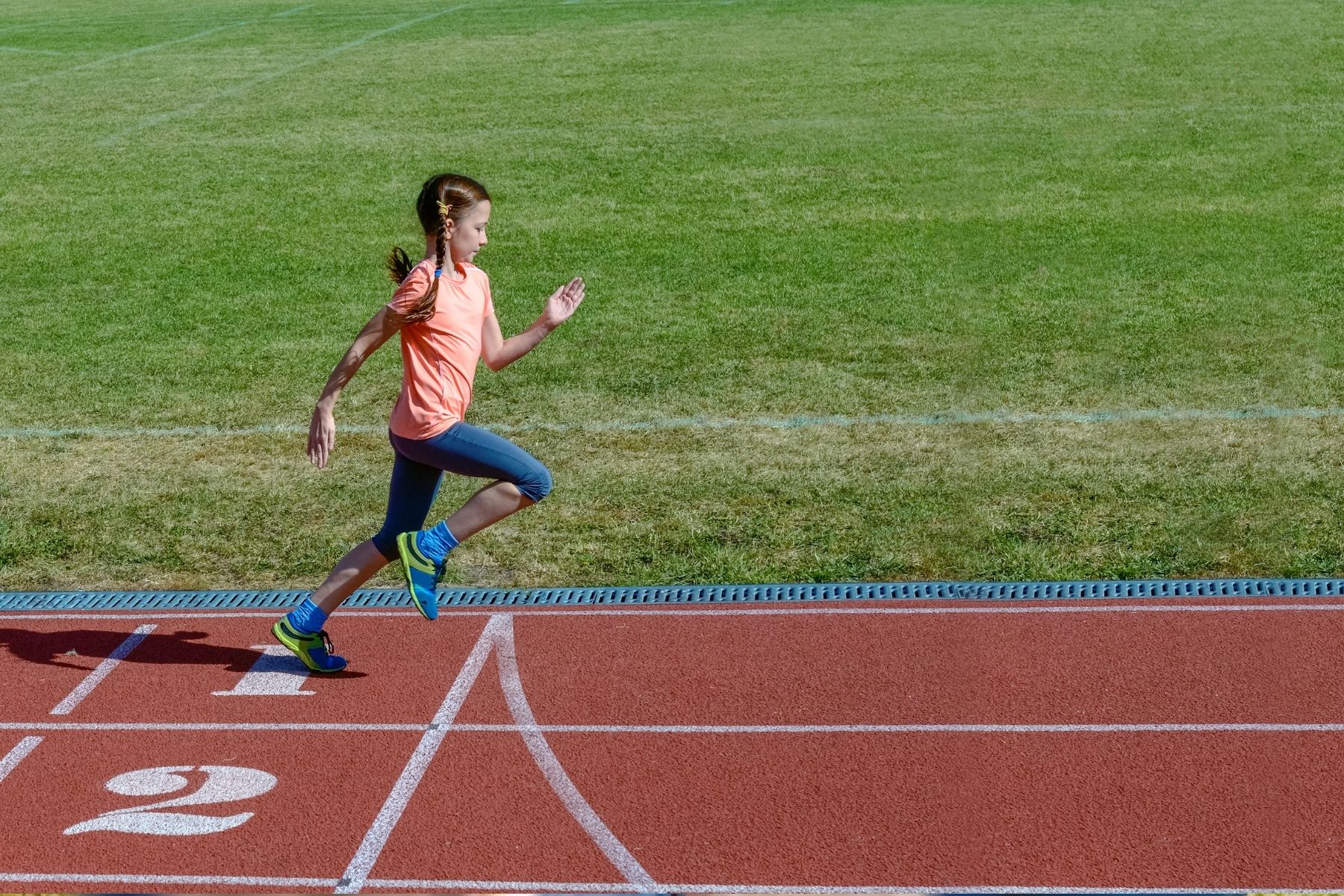 Athlétisme course fille