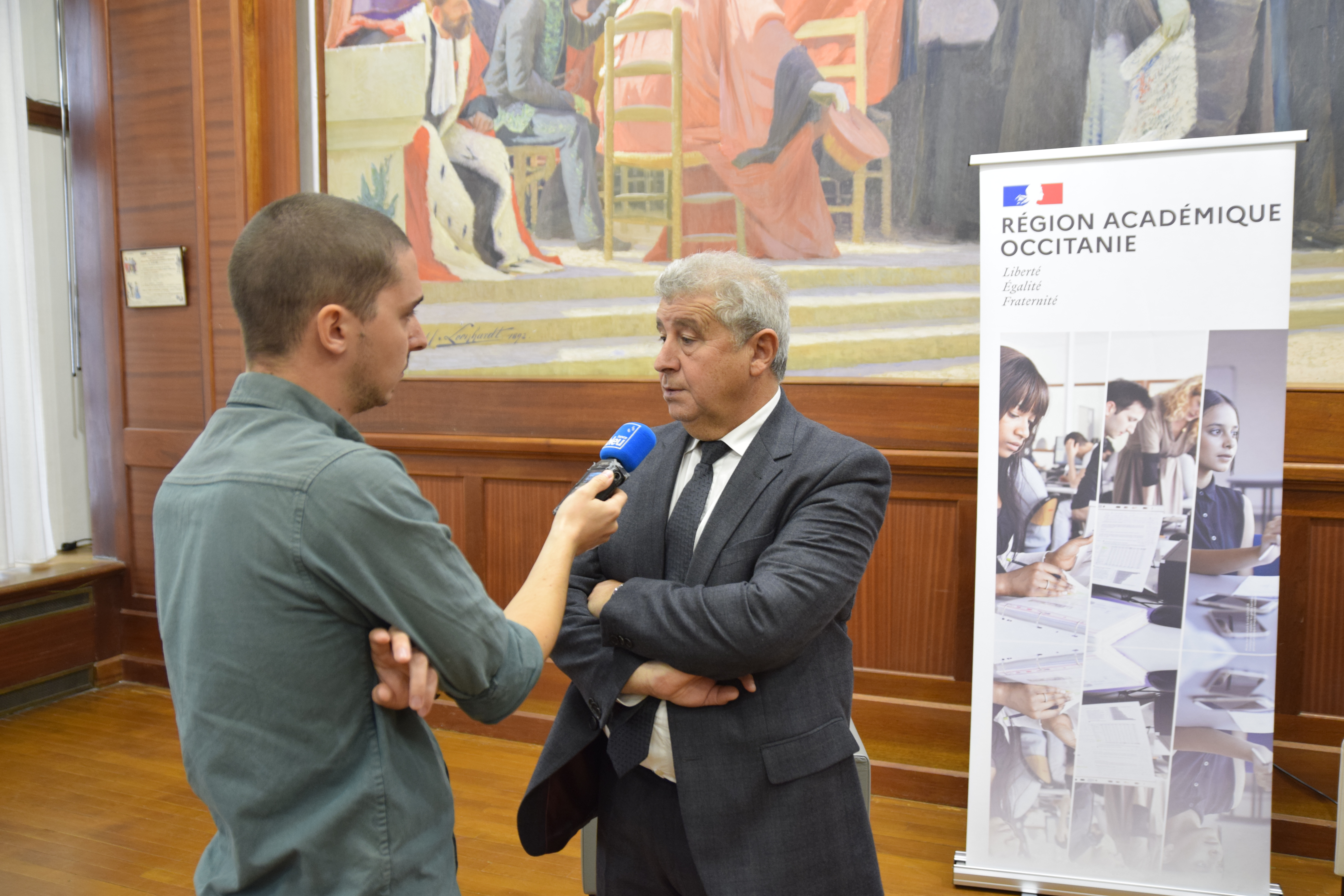 Conf presse rentrée étudiante 2022 : KB en ITW radio 