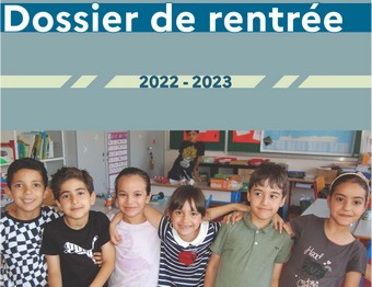 Vignette DSDEN34 Dossier de rentrée 2022