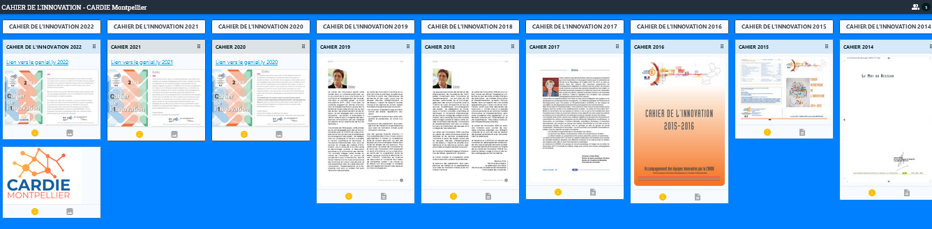 CARDIE- Image capture digipad Cahiers inno 2014-2022