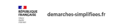 Logo Deméarches simpliées et République Française