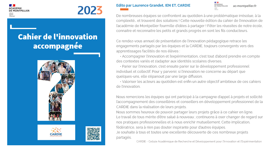 CARDIE-230329- Cahier innovation 2023