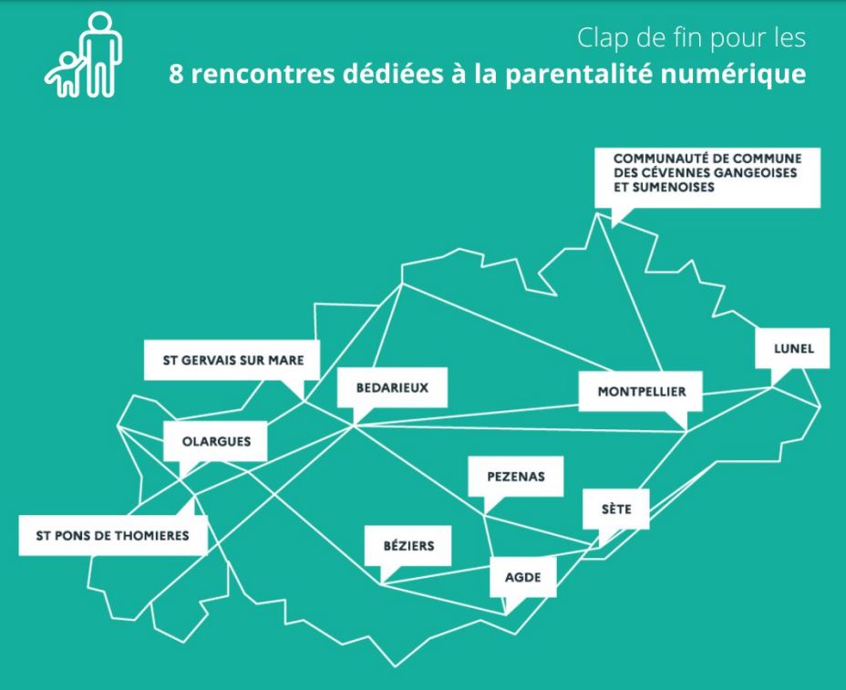 Clap de fin pour les 8 rencontres dédiées à la parentalité numérique.
