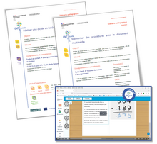 Exemples de fiches et capture d’écran