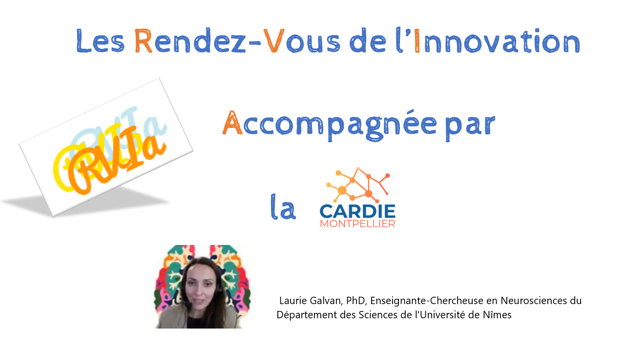 Logo RVIa Rendez-vous de l'Innovation accompagnée par CARDIE Montpellier