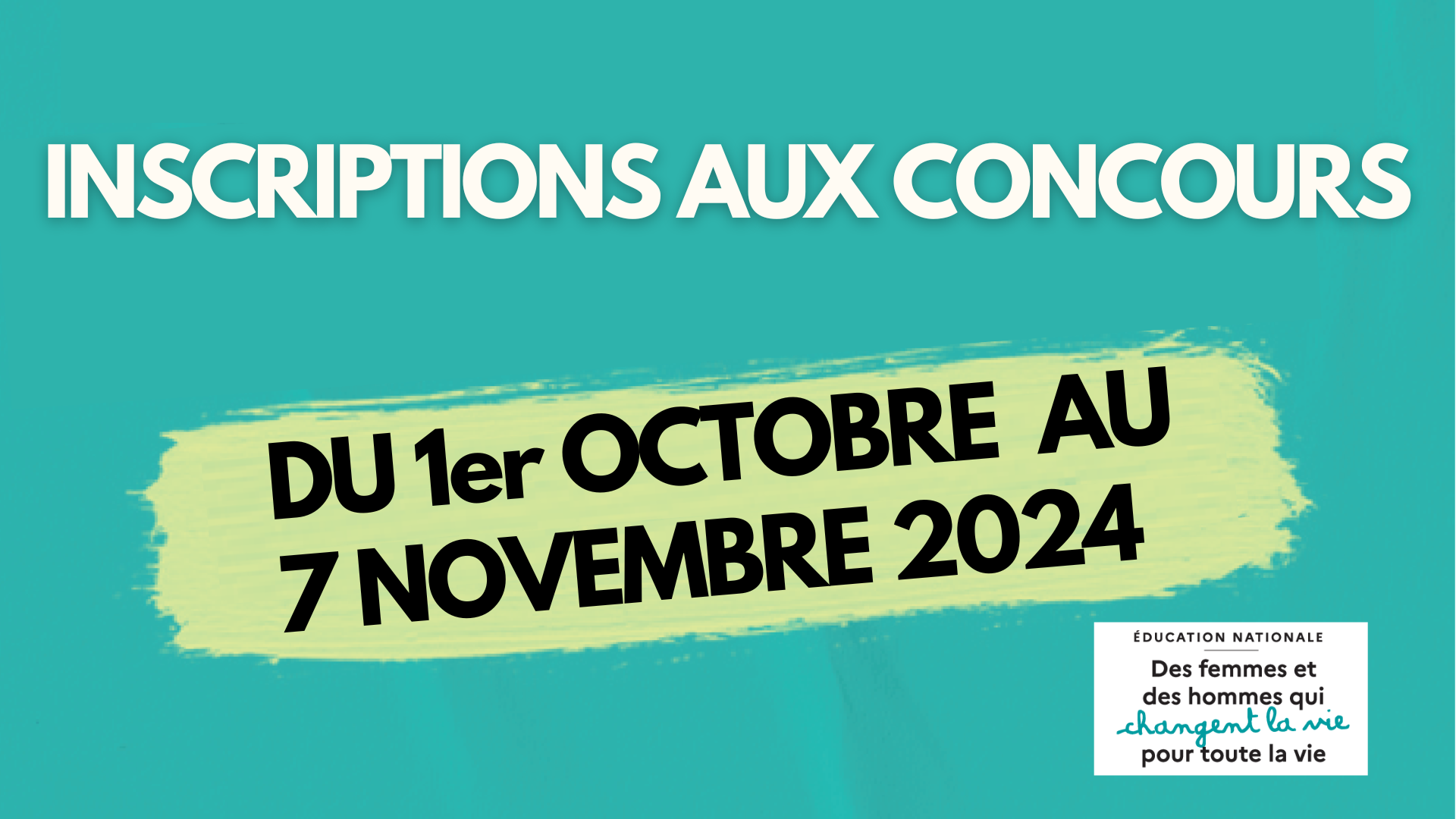 S'inscrire aux concours | Académie de Montpellier
