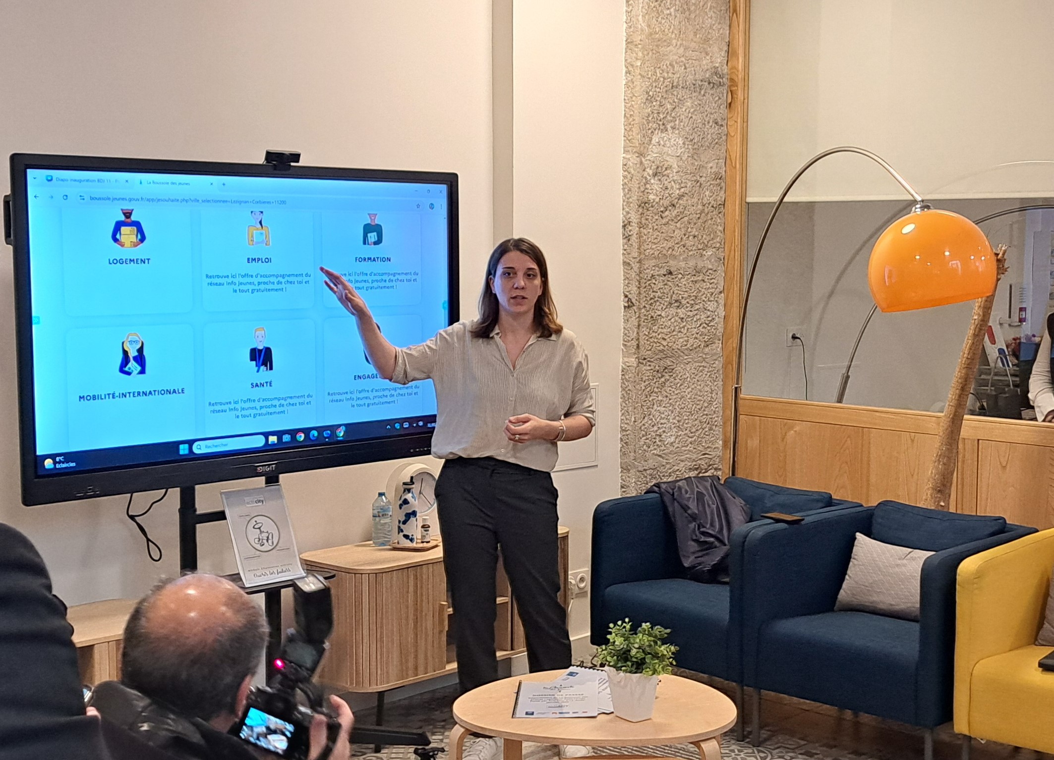 Présentation de l'outil par le CRIJ