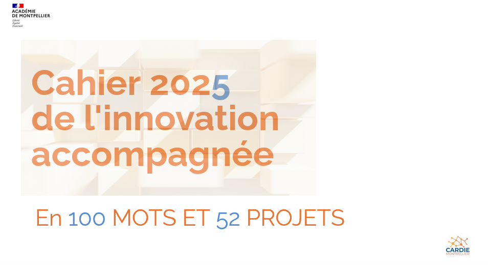 CARDIE- AVRIL 2025 - Cahier de l'innovation