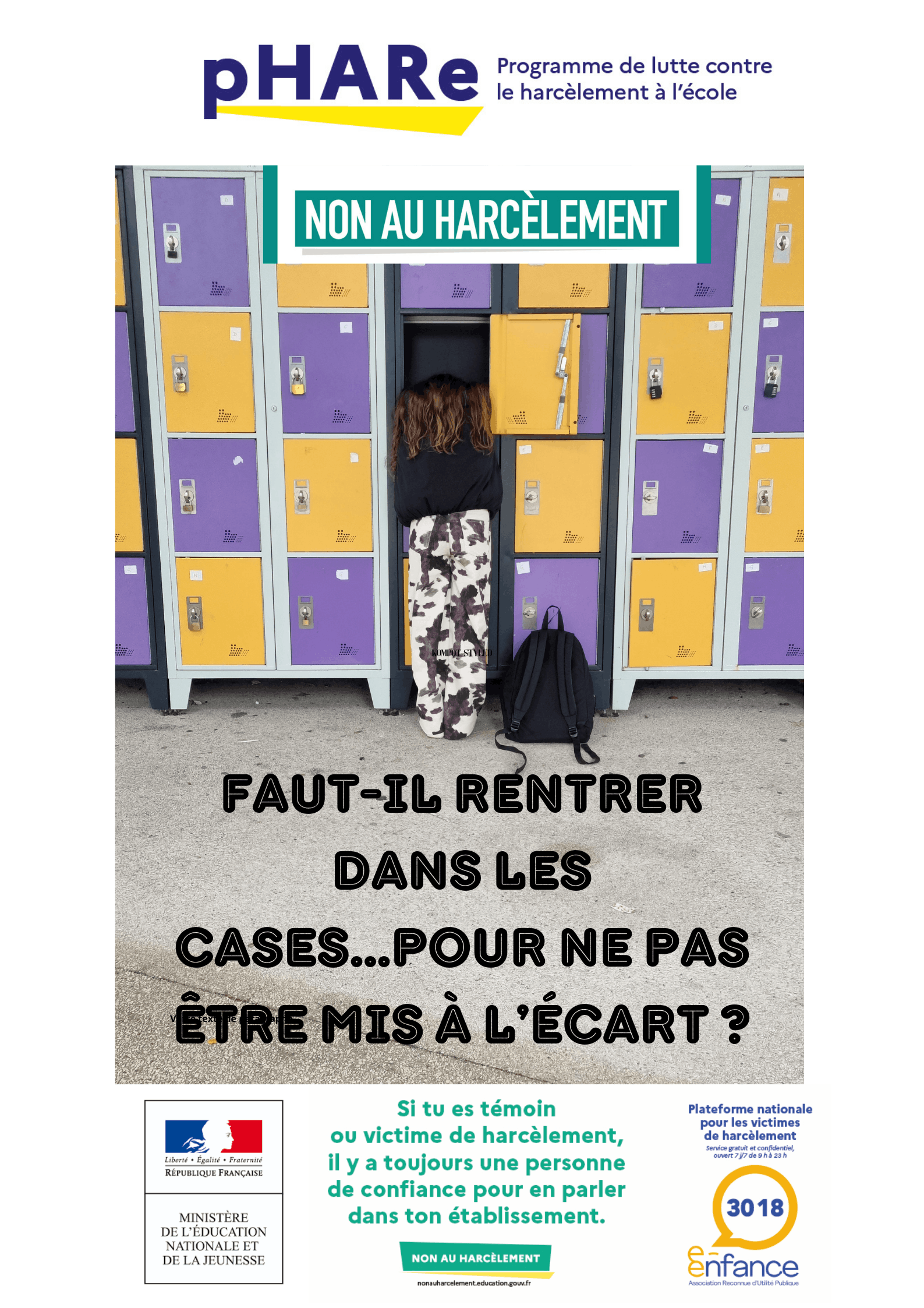 Faut-il entrer dans les cases pour ne pas être mis à l'écart ?