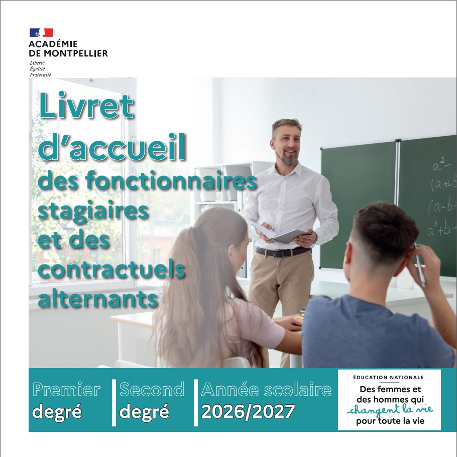Livret d'accueil des fonctionnaires stagiaires et des contractuels alternants