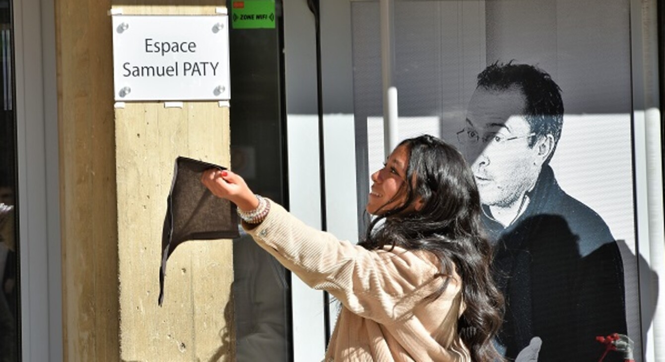 Plaque S;Paty - Lycée Louise Michel