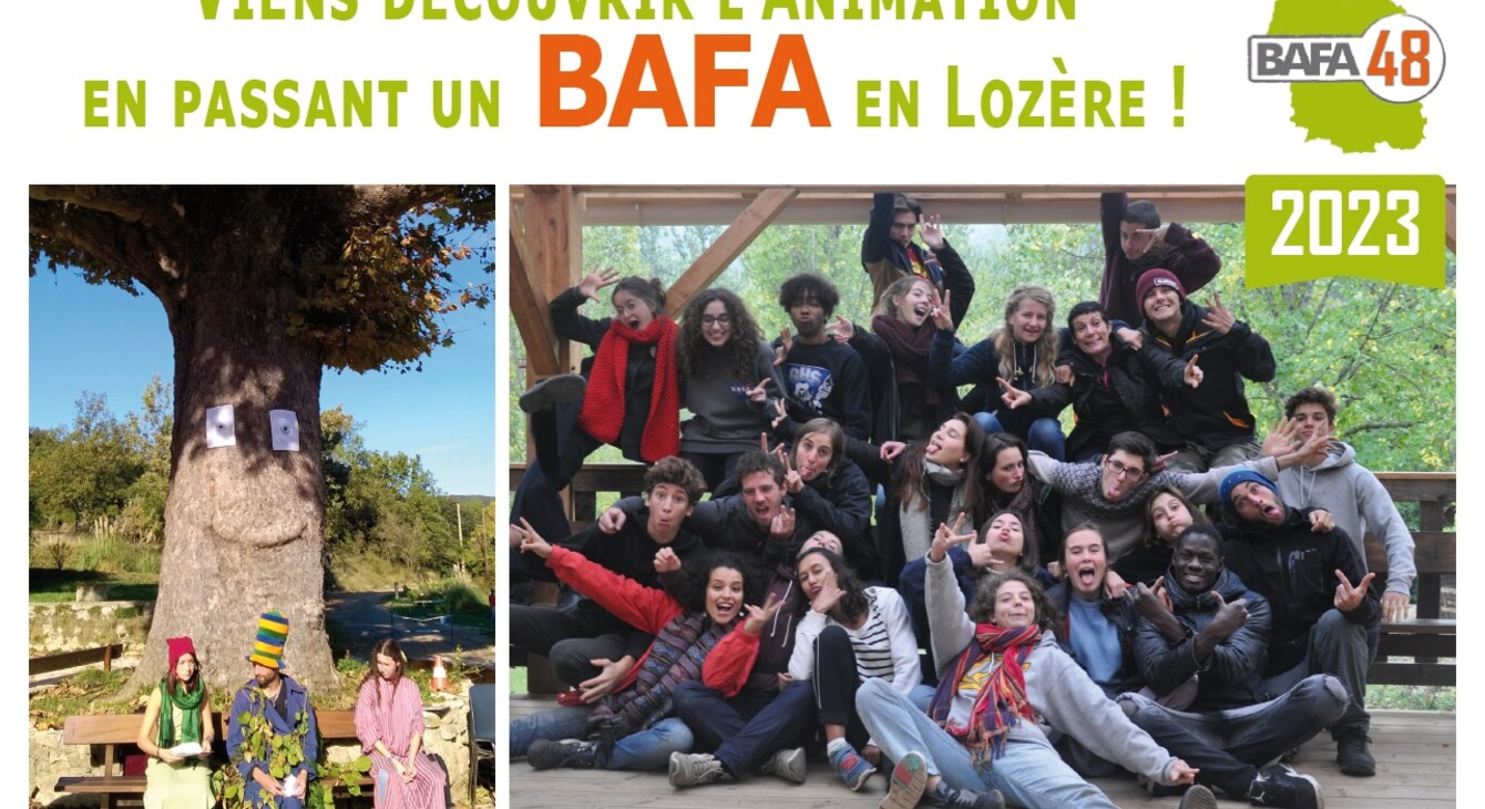 Affiche BAFA 48 - 2023 V2