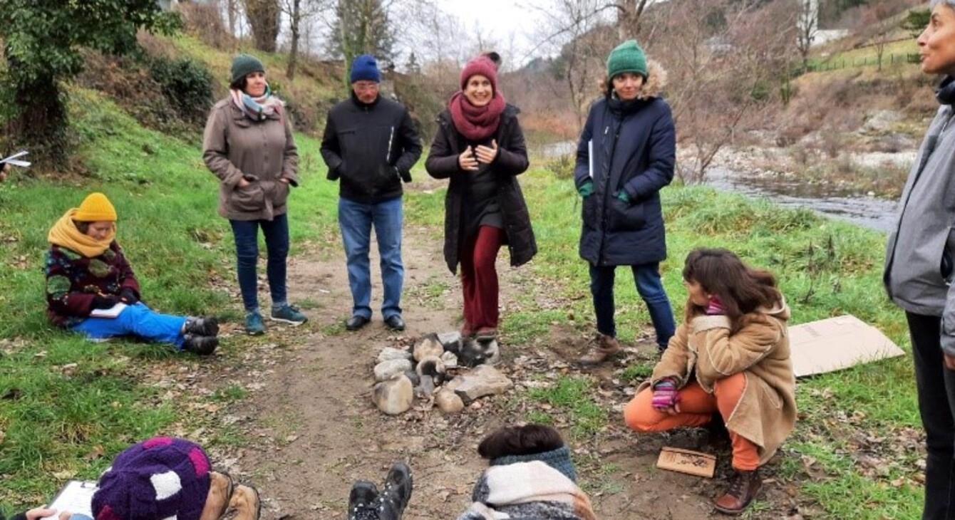 groupe de travail enseigner dehors en réflexion