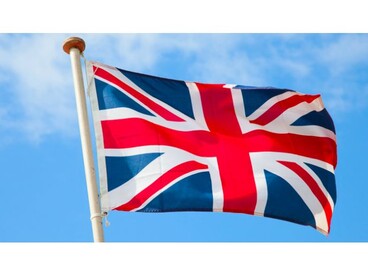 drapeau anglais flottant