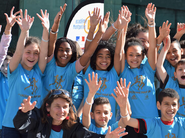 photo enfants équipe sportive