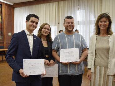 Remise diplome engagement lyceen