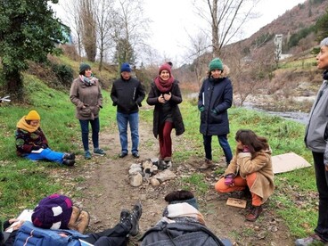 groupe de travail enseigner dehors en réflexion